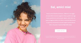 HTML Reattivo Per Colore Rosa Della Stagione