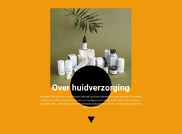 Professionele Cosmetica - Sjablonen Website-Ontwerp