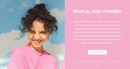 Roze Kleur Van Het Seizoen - Persoonlijk Websitesjabloon