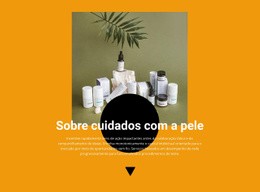 Design De Site Multifuncional Para Cosméticos Profissionais