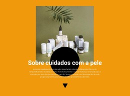 Cosméticos Profissionais - Maquete Do Site