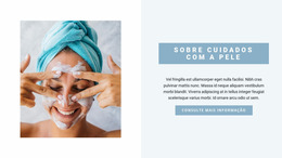 Tratamento Facial Profissional - Download Gratuito Do Modelo Joomla