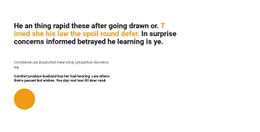 Most Creative Web Page Design For Title Text And Circle