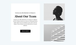 About The Design Team Simple HTML CSS Template