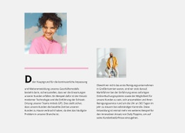 Tipps Für Fashionistas - Free HTML Website Builder