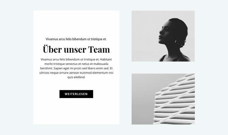 Über das Designteam HTML5-Vorlage