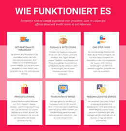 Internationales Versenden - Benutzerdefinierte Joomla-Vorlage
