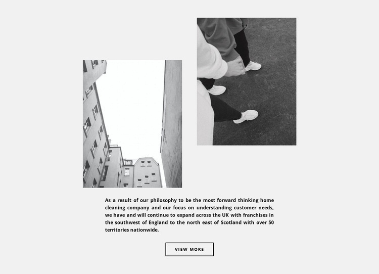 Comfortable street style Elementor Template Alternative