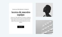 Cree Su Propio Sitio Web Para Sobre El Equipo De Diseño