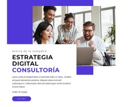 Consultoría Digital - Create HTML Page Online