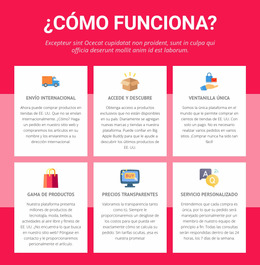 Envío Internacional - Plantilla Joomla Personalizada