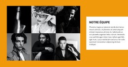 Galerie Avec Équipe – Modèles En Ligne
