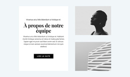 À Propos De L'Équipe De Conception - Thème WordPress Prêt À L'Emploi