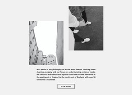 Site Template For Comfortable Street Style