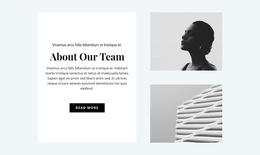 About The Design Team - HTML5 Responsive Template