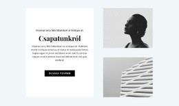 A Tervezőcsapatról – Használatra Kész WordPress Téma