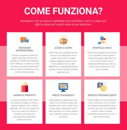 Spedizioni Internazionali - Mockup Di Sito Web Pronto Per L'Uso