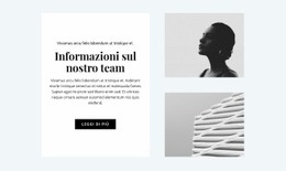 Informazioni Sul Team Di Progettazione - Modello Premium