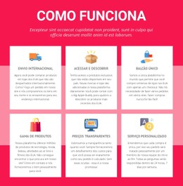 Envio Internacional Modelo CSS De Tabela