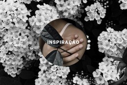 Modelo De Site Para Inspiração Em Floral