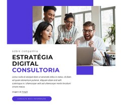 Consultoria Digital - Bela Página De Destino