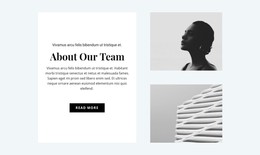 About The Design Team - Drag & Drop Static Site Generator