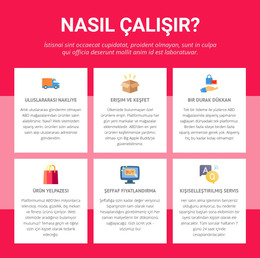 Uluslararası Nakliye - Duyarlı HTML Şablonu