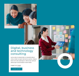 Technology Consulting - Landing Page