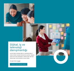 Teknoloji Danışmanlığı Ücretsiz CSS Şablonu