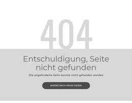 404 Fehlerseitenvorlage Online-Bildung
