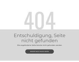404 Fehlerseitenvorlage Designvorlagen