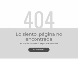 Plantilla De Página De Error 404