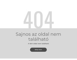 404 Hibaoldal Sablon