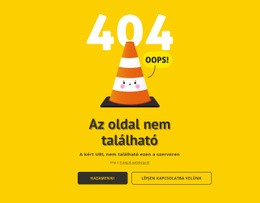 Design 404 Oldal