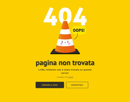 Progettazione 404 Pagina