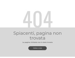 Modello Di Pagina Di Errore 404 Bellissime Collezioni Di Colori