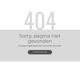 404-Foutpaginasjabloon Gratis CSS-Websitesjabloon