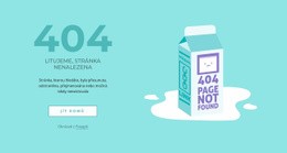 Chybová Stránka Kreativy 404 – Jednoduchá Šablona Webu