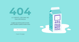 Página De Error 404 De La Creatividad - Tema De WordPress Y WooCommerce