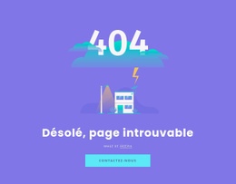 Meilleur Site Web Pour 404 Message Non Trouvé