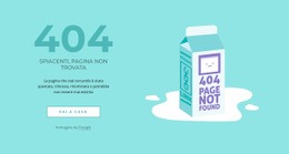 Fantastico Design Del Sito Web Per Pagina Di Errore 404 Creativa