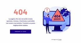 Modello Di Errore 404