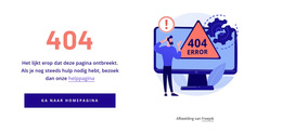 Premium WordPress-Thema Voor 404-Foutsjabloon