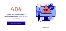 404 Hata Şablonu Ses Efektleri