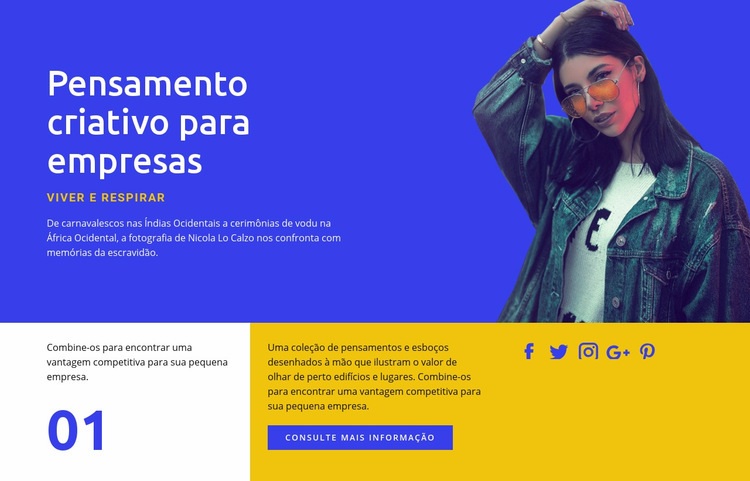 Legado de comércio de escravos Construtor de sites HTML