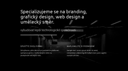 Umělecký Grafický Design – Šablona HTML5