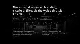 Diseño Gráfico Artístico - Plantilla HTML5