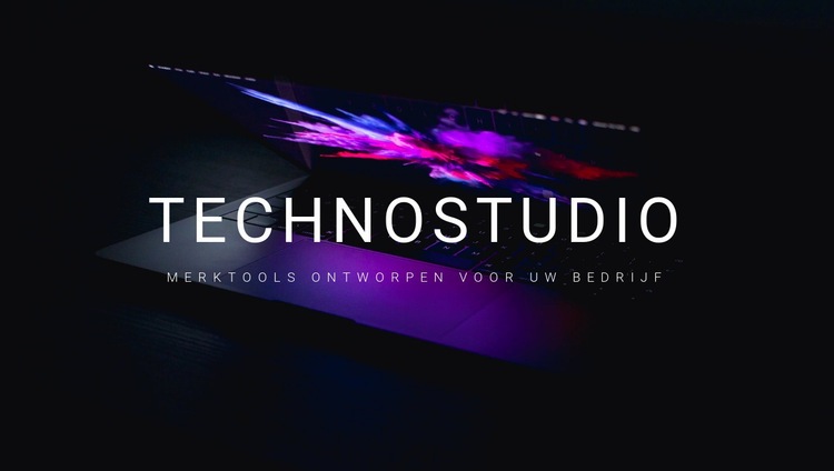 Welkom bij technostudio Bestemmingspagina