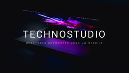 Welkom Bij Technostudio - Basis HTML-Sjabloon