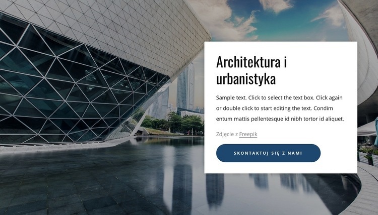 Jesteśmy multidyscyplinarnym zespołem 11 architektów Makieta strony internetowej